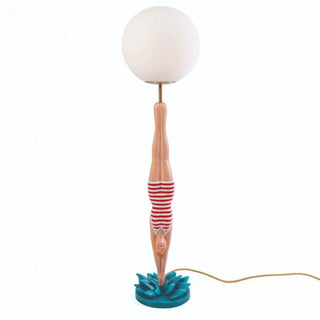 Seletti Diver Lamp Red table lamp h. 94 cm. - Buy now on ShopDecor - Discover the best products by SELETTI design