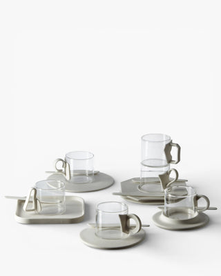 Seletti Era set 6 coffee cups and saucers - Buy now on ShopDecor - Discover the best products by SELETTI design