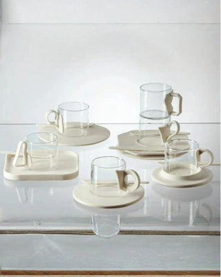 Seletti Era set 6 coffee cups and saucers - Buy now on ShopDecor - Discover the best products by SELETTI design