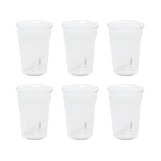 Seletti Estetico Quotidiano tumbler in transparent glass - Buy now on ShopDecor - Discover the best products by SELETTI design