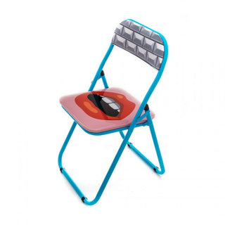 Seletti Blow Folding Chair Seletti Mouth - Buy now on ShopDecor - Discover the best products by SELETTI design