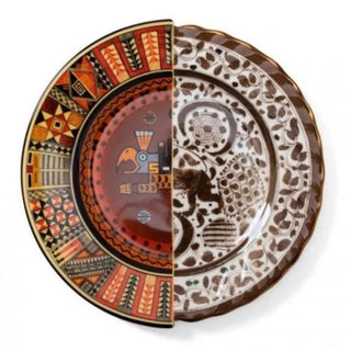 Seletti Hybrid fruit plate with porcelain decoration Mitla 27.5 cm. - 10.83 in. - Buy now on ShopDecor - Discover the best products by SELETTI design
