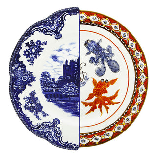 Seletti Hybrid porcelain fruit plate Isaura 27.5 cm. - 10.83 in. - Buy now on ShopDecor - Discover the best products by SELETTI design