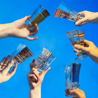 Seletti Hybrid set 3 glasses - Buy now on ShopDecor - Discover the best products by SELETTI design