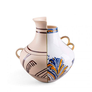 Seletti Hybrid 2.0 porcelain vase Nazka - Buy now on ShopDecor - Discover the best products by SELETTI design