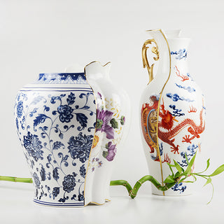 Seletti Hybrid porcelain vase - Buy now on ShopDecor - Discover the best products by SELETTI design