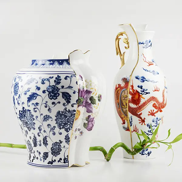 Seletti Hybrid vase in porcelain