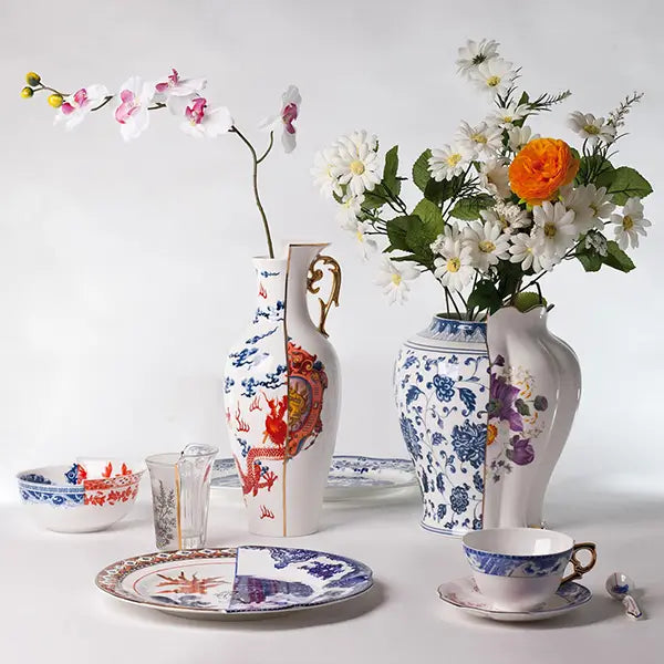 Seletti Hybrid vase in porcelain