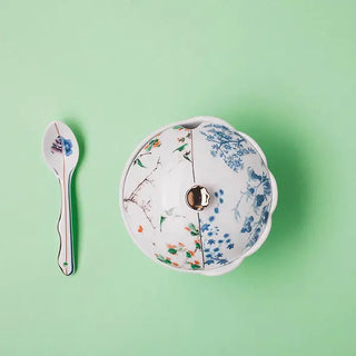 Seletti Hybrid porcelain sugar bowl Maurilia