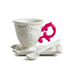 Ensemble café Seletti I-Wares avec tasse à café, cuillère et soucoupe