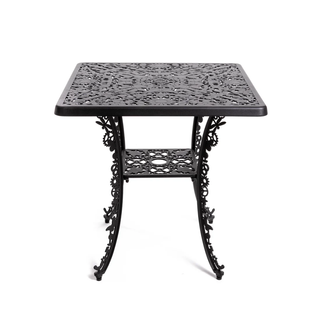 Seletti Industry Collection indoor/outdoor aluminum coffee table Black Square - Buy now on ShopDecor - Discover the best products by SELETTI design