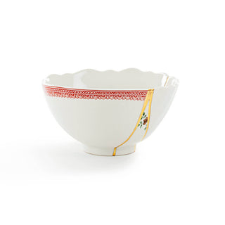 Seletti Kintsugi bowl in porcelain/24 carat gold - Buy now on ShopDecor - Discover the best products by SELETTI design