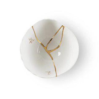 Seletti Kintsugi bowl in porcelain/24 carat gold - Buy now on ShopDecor - Discover the best products by SELETTI design
