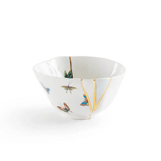 Seletti Kintsugi bowl in porcelain/24 carat gold Mod. 2 - Buy now on ShopDecor - Discover the best products by SELETTI design