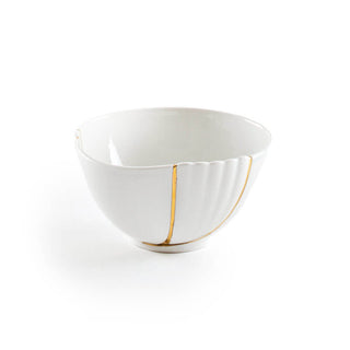 Seletti Kintsugi bowl in porcelain/24 carat gold - Buy now on ShopDecor - Discover the best products by SELETTI design