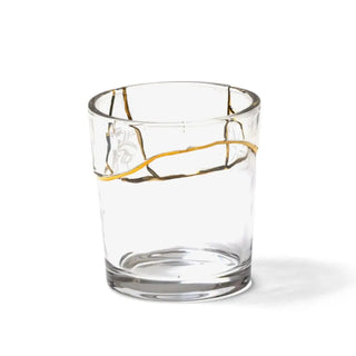 Seletti Kintsugi glass transparent/24 carat gold Mod. 3 - Buy now on ShopDecor - Discover the best products by SELETTI design