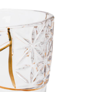 Seletti Kintsugi glass transparent/24 carat gold - Buy now on ShopDecor - Discover the best products by SELETTI design