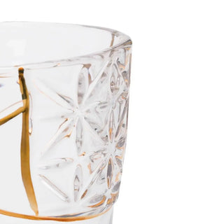 Seletti Kintsugi glass transparent/24 carat gold - Buy now on ShopDecor - Discover the best products by SELETTI design