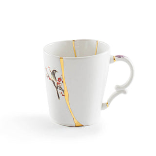 Seletti Kintsugi mug cup in porcelain/24 carat gold Mod. 3 - Buy now on ShopDecor - Discover the best products by SELETTI design