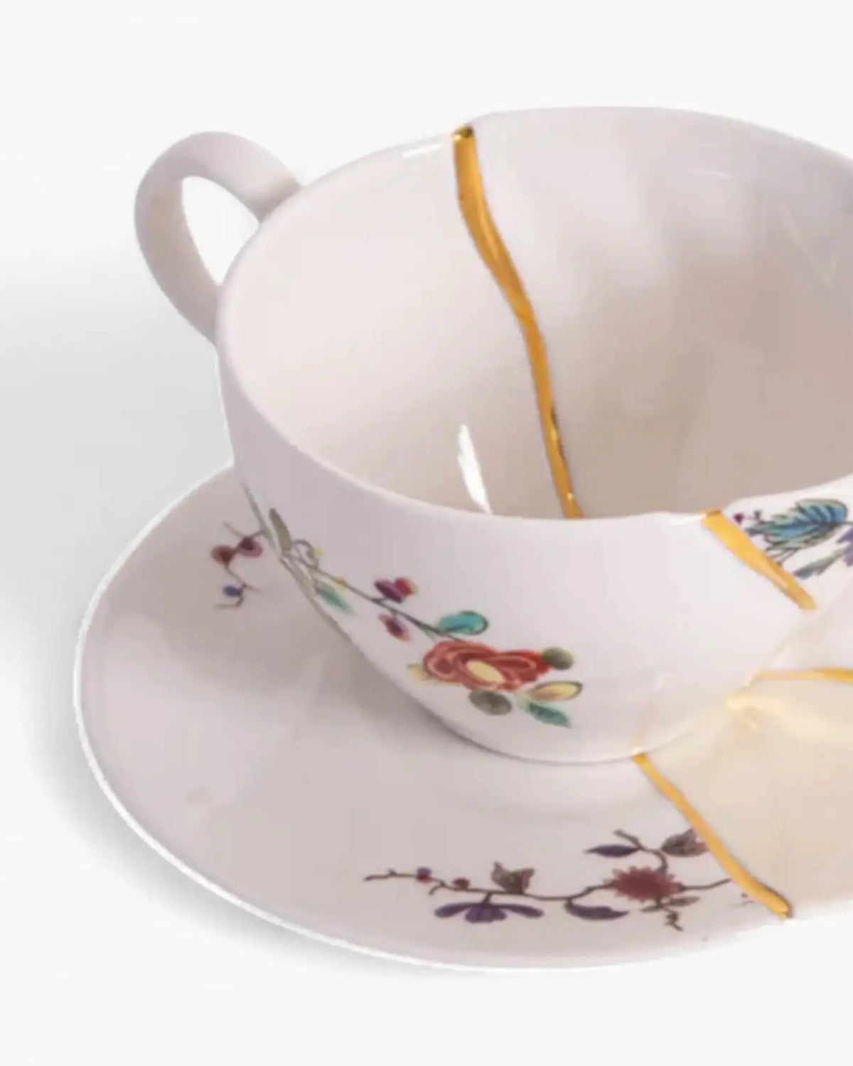 お値下げしました【未使用品】Seletti Kintsugi中皿 約27cm Seletti Kintsugi tea cup