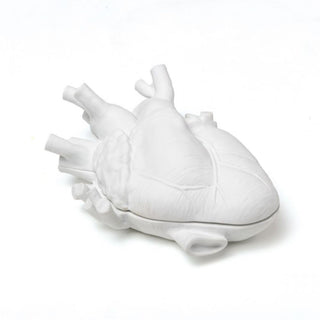 Seletti Love In Bloom Box porcelain container red interior - Buy now on ShopDecor - Discover the best products by SELETTI design