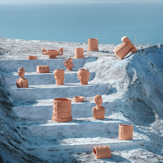 Seletti Magna Graecia terracotta ashtray - Buy now on ShopDecor - Discover the best products by SELETTI design