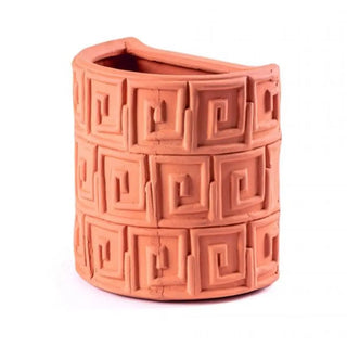 Seletti Magna Graecia terracotta wall vase - Buy now on ShopDecor - Discover the best products by SELETTI design