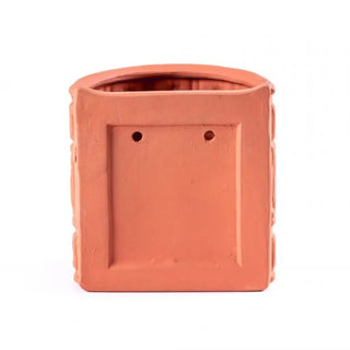 Seletti Magna Graecia terracotta wall vase - Buy now on ShopDecor - Discover the best products by SELETTI design