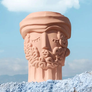 Seletti Magna Graecia terracotta vase h. 33 cm - 12.99 inch. - Buy now on ShopDecor - Discover the best products by SELETTI design