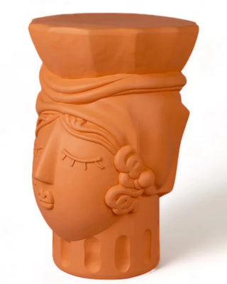 Seletti Magna Graecia terracotta stool - Buy now on ShopDecor - Discover the best products by SELETTI design