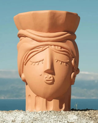 Seletti Magna Graecia terracotta stool - Buy now on ShopDecor - Discover the best products by SELETTI design