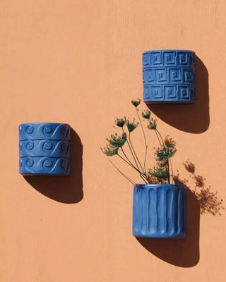 Seletti Magna Graecia terracotta wall vase - Buy now on ShopDecor - Discover the best products by SELETTI design