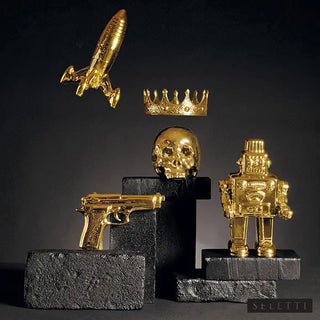 Seletti Memorabilia My Gun porcelain decoration - Buy now on ShopDecor - Discover the best products by SELETTI design