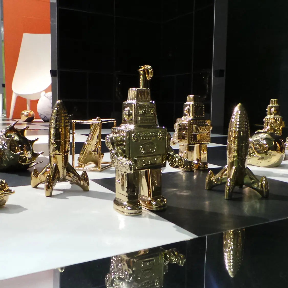 Seletti Memorabilia Il Mio Robot con decorazione in porcellana