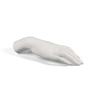 Seletti Memorabilia Museum hand with porcelain decoration - Buy now on ShopDecor - Discover the best products by SELETTI design