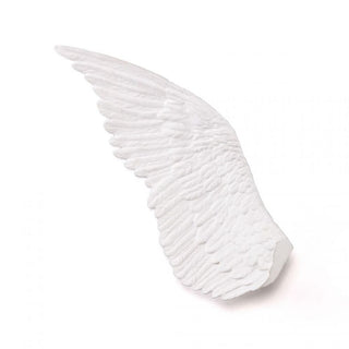 Seletti Memorabilia Museum angel's wing with porcelain decoration Right - Buy now on ShopDecor - Discover the best products by SELETTI design