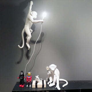 Seletti The Monkey Lamp Sitting table lamp - Buy now on ShopDecor - Discover the best products by SELETTI design
