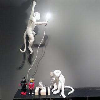 Seletti The Monkey Lamp Sitting table lamp