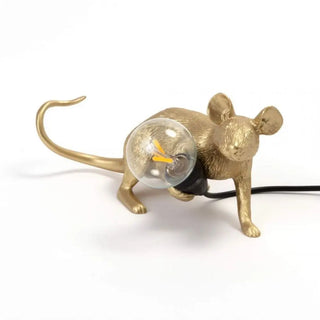 Seletti Mouse Lamp Lop table lamp Gold - Buy now on ShopDecor - Discover the best products by SELETTI design
