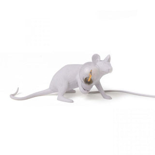 Seletti Mouse Lamp Lop table lamp White - Buy now on ShopDecor - Discover the best products by SELETTI design