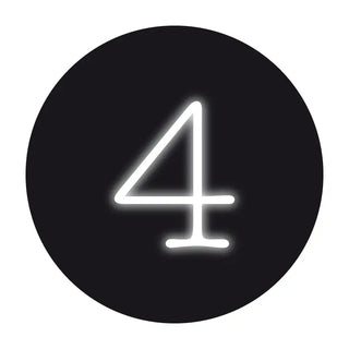 Seletti Neon Art wall light letter 4 - Buy now on ShopDecor - Discover the best products by SELETTI design