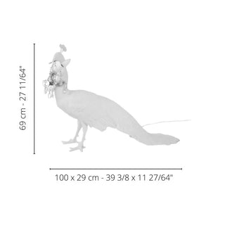 Seletti Peacock Lamp LED floor lamp - Buy now on ShopDecor - Discover the best products by SELETTI design