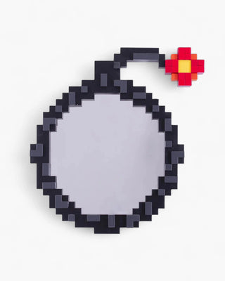 Seletti Pixel Mirror with colored frame Bomb - Buy now on ShopDecor - Discover the best products by SELETTI design