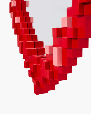 Seletti Pixel Mirror with colored frame - Buy now on ShopDecor - Discover the best products by SELETTI design