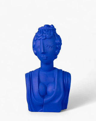 Seletti Magna Graecia terracotta bust Blue Poppea - Buy now on ShopDecor - Discover the best products by SELETTI design