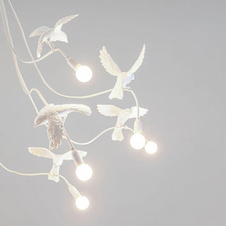Seletti Sparrow Chandelier suspension lamp - Buy now on ShopDecor - Discover the best products by SELETTI design