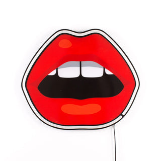 Seletti Blow Neon Lamp LED wall lamp Mouth - Buy now on ShopDecor - Discover the best products by SELETTI design