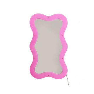 Seletti Supercurve Mirror Tall LED mirror 102.5 cm. - 40.36 in. - Buy now on ShopDecor - Discover the best products by SELETTI design