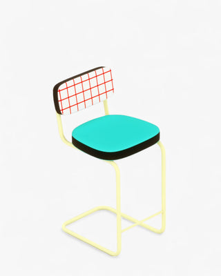 Seletti Superfurniture Superstool sled stool Seletti Red Grid - Buy now on ShopDecor - Discover the best products by SELETTI design
