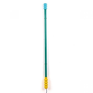 Seletti Superlinea LED wall lamp Seletti Superlinea Green - Buy now on ShopDecor - Discover the best products by SELETTI design